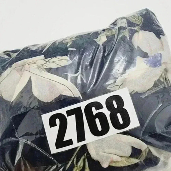 Lulu's Chiffon Wrap Maxi Dress‎ Beach Tied Waist Floral Size M - Picture 8 of 8